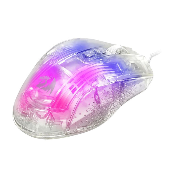 Mouse Gamer Redragon M695CT Crystal RGB 24000 DPI USB-C