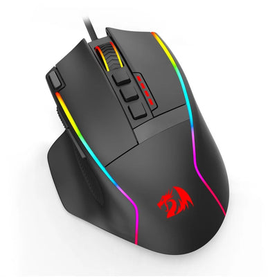 Mouse Gamer Redragon Swain M915-RGB V2 26000 DPI RGB Preto