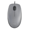 Mouse com fio M110 Silent cinza Logitech 910-006757