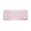 Teclado sem fio Logitech MX Keys Mini rosa - 920-010507