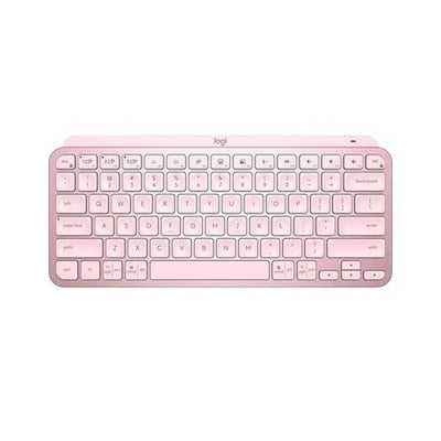Teclado sem fio Logitech MX Keys Mini rosa - 920-010507