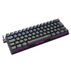 Teclado Mecânico Gamer T-Dagger Arena Pro 60% Rainbow Preto ABNT2