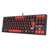 Teclado mecânico Redragon Flamengo Nation FL576 TKL ABNT2 switch