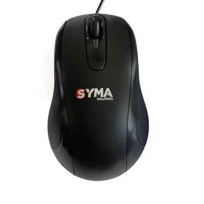 Mouse USB KMEX/Syma óptico preto MO-K333
