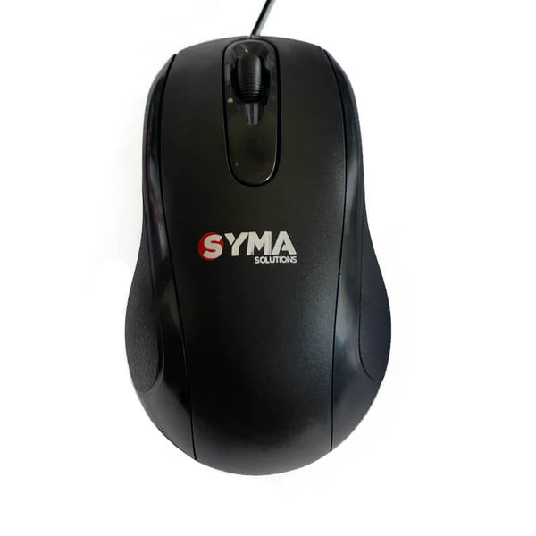 Mouse USB KMEX/Syma óptico preto MO-K333