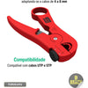 Alicate Decapador Ajustável Furukawa SohoPlus para Cabos UTP/STP