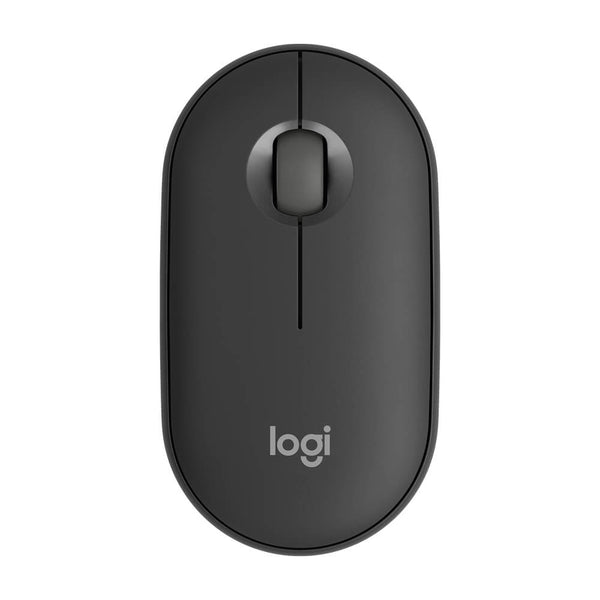 Mouse sem fio Logitech Pebble Mouse 2 M350s, grafite - 910-007049