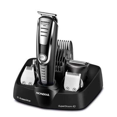 Aparador de Pelos Mondial Bodygroom 8 em 1 Bivolt com Painel