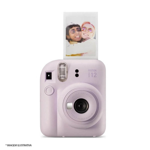 Câmera Instantânea Instax Mini 12 Fujifilm Lilás Candy