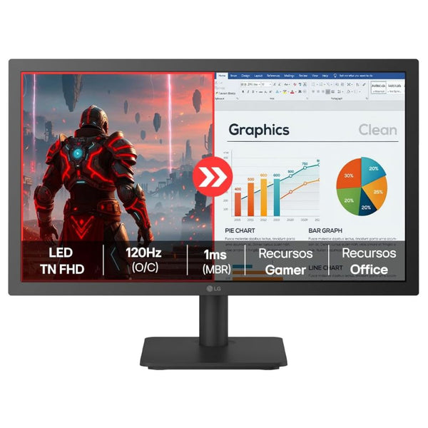 MONITOR 22"  LG FULL HD 22U403A-B.AWZM