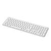 Teclado sem fio Logitech Signature K950 slim branco - 920-012601