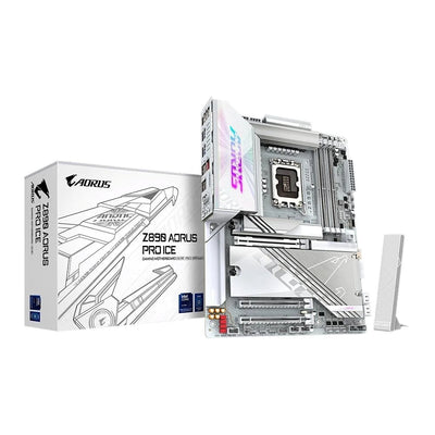 PLACA MAE GIGABYTE AORUS PRO ICE Z890 WIFI7 DDR5 INTEL LGA 1851