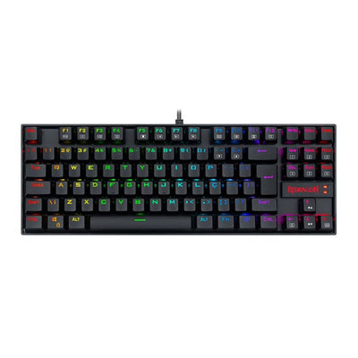 TECLADO MECANICO GAMER REDRAGON KUMARA PRO RGB SWITCH MARROM