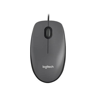 Mouse Logitech M100 USB preto