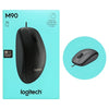 Mouse USB Logitech Óptico M90 Preto 910-007599
