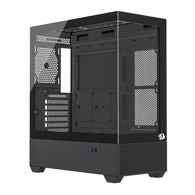 Gabinete Gamer Redragon Reflect Flow Mid Tower Aquário CA-606B