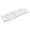 Teclado Mecânico Gamer T-Dagger Rebel Rainbow Branco ABNT2