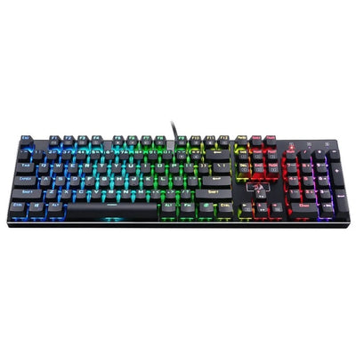 Teclado Gamer Redragon Devarajas K556RGB Mecânico RGB Preto ABNT2