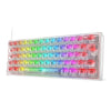 Teclado Mecânico Gamer Redragon K617CT Fizz RGB Crystal