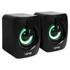 Caixa de Som Gamer Vinik Galaxy VSPKG6WGL 2.0 6W LED Rainbow