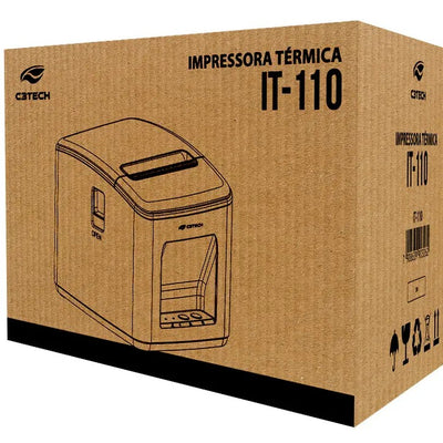 Impressora Térmica Não Fiscal C3Tech IT-110 USB e Ethernet 80mm