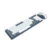 KIT GAMER REDRAGON TECLADO/MOUSE BS-8772 CINZA E BRANCO