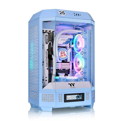 Gabinete Gamer Thermaltake The Tower 300 Hydrangea Blue
