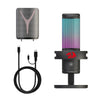 Microfone Gamer Redragon Fenris RGB GM301 Preto