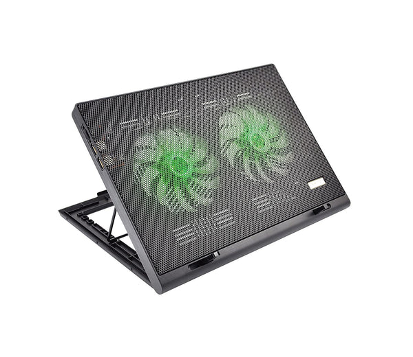 SUPORTE NOTEBOOK MULTILASER COOLER LED GREEN - AC267