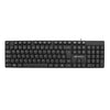 Teclado USB Multmídia KB-M10BK Preto C3Tech