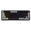 Teclado Mecânico 65% PCYES Mecka Black Vulcan Switch Red
