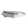 Teclado Mecânico 65% PCYES Mecka White Ghost Switch Blue