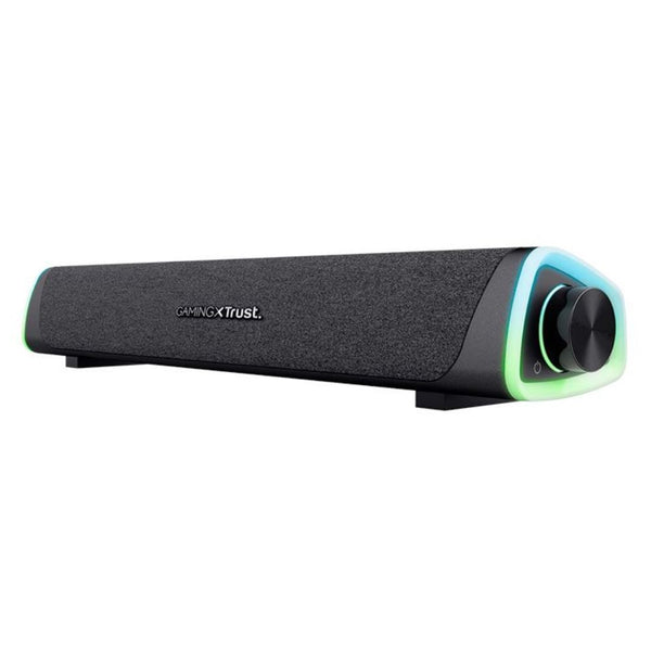 Soundbar Trust GXT 620 Axon RGB USB P2 3.5mm 12W preta