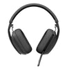 Headset Logitech Zone Vibe Wireless Grafite Bluetooth USB-C