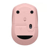 Mouse Logitech sem fio M170 rosa 910-006862
