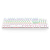 Teclado Mecânico Gamer T-Dagger Axis Rainbow Branco ABNT2