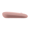 Mouse sem fio Logitech Pebble Mouse 2 M350s rosa - 910-007048
