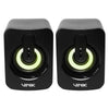 Caixa de Som Gamer Vinik Galaxy VSPKG6WGL 2.0 6W LED Rainbow