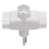 Adaptador Multilaser Multiplicador em T c/ 3 Saídas Branco WI217