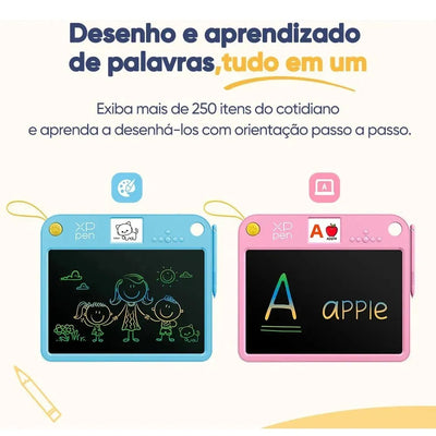 Mesa Digitalizadora Infantil XP-Pen Doodle Learning Board Rosa
