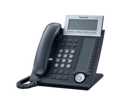 Telefone IP Panasonic KX-NT366X display LCD 24 com viva-voz
