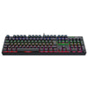 Teclado Mecânico Gamer T-Dagger Axis Rainbow Preto ABNT2
