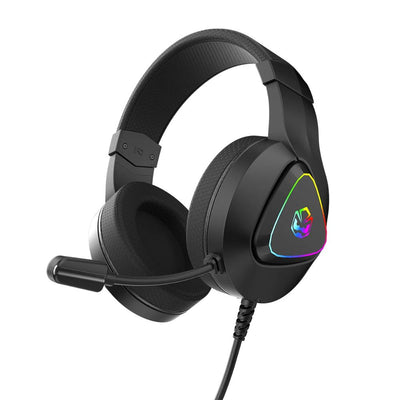 Headset Gamer PCYes Deffy Black Vulcan USB Driver 50mm HGDF50BV