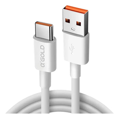 CABO BRIGHT USB-A X TIPO C BRANCO 1,0M - CB002