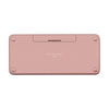 Teclado sem fio Logitech Pebble Keys 2 K380s - rosa