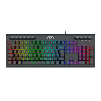 Teclado Gamer Redragon Aditya Membrana RGB ABNT2 Preto