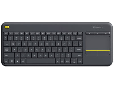 Teclado Logitech K400 Plus Wireless com touchpad
