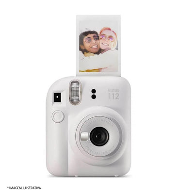 Câmera Instantânea Instax Mini 12 Fujifilm Branco Marfim