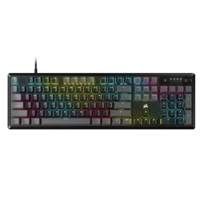 Teclado Gamer Corsair K70 Core RGB USB ABNT2 MLX Red Preto