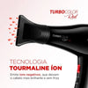Secador de Cabelo Mondial Tourmaline Íon 1900W 220V Preto e Verme